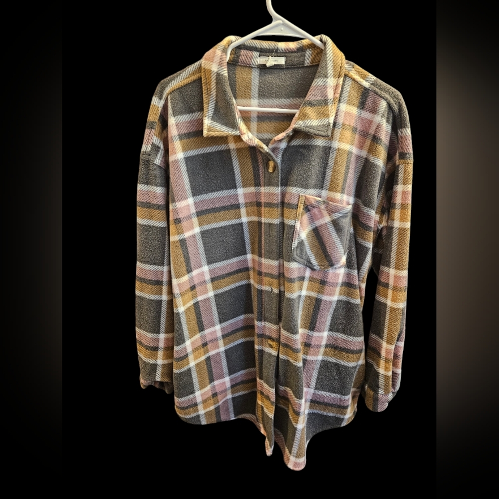 Super plush shacket - Size XL